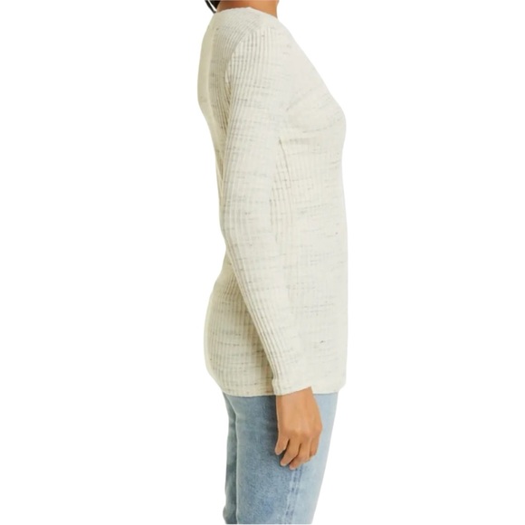 Monrow Cosmo Ribbed Button Down Cardigan - Picture 10 of 10